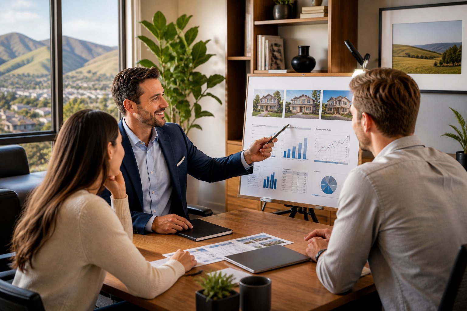 Comparison of fixed-rate and adjustable-rate mortgages in San Luis Obispo County