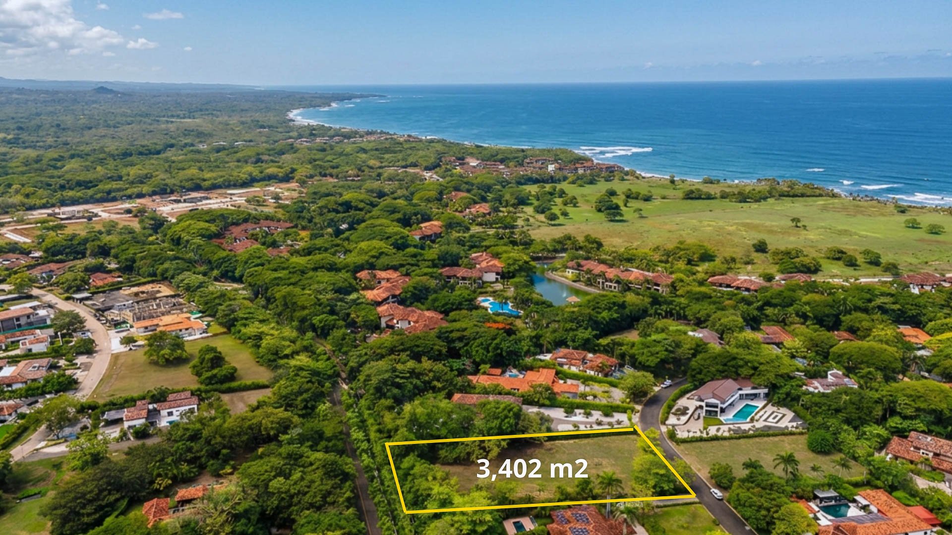 Lot #41 Las Golondrinas | 3,402 m² Buildable Lot Near Playa Bonita
