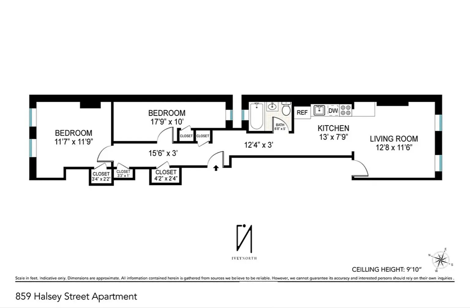 859 Halsey St, #2E