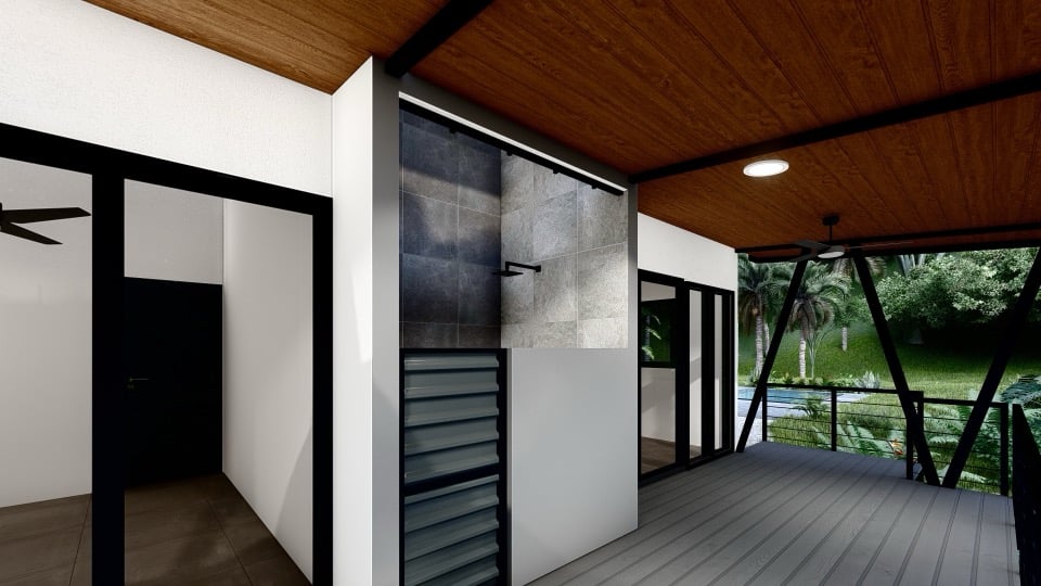 Brand New 2 Bedroom Home on Acreage Backing onto Jungle and Creek