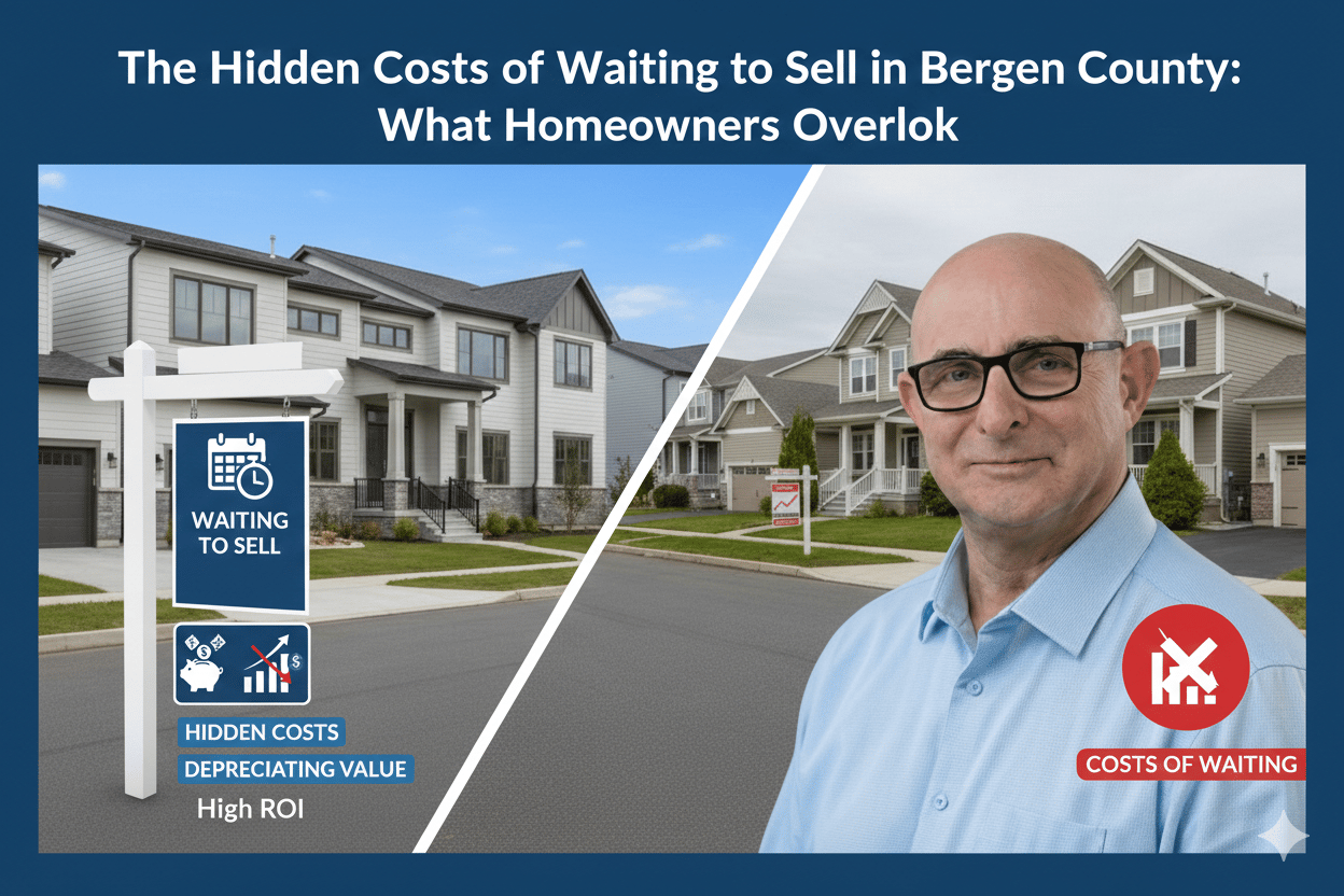 The Hidden Costs of Waiting to Sell in Bergen County: What Homeowners Overlook