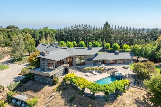 Inside a Breathtaking Frank Lloyd Wright–Inspired Estate in California