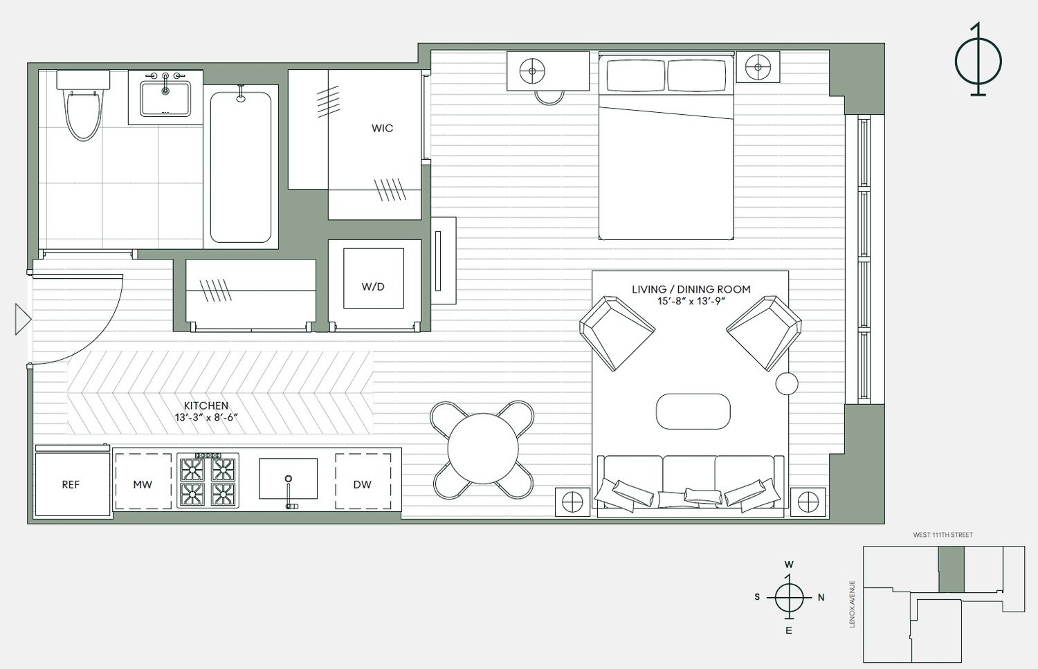 10 Lenox Avenue Unit: 6-B
