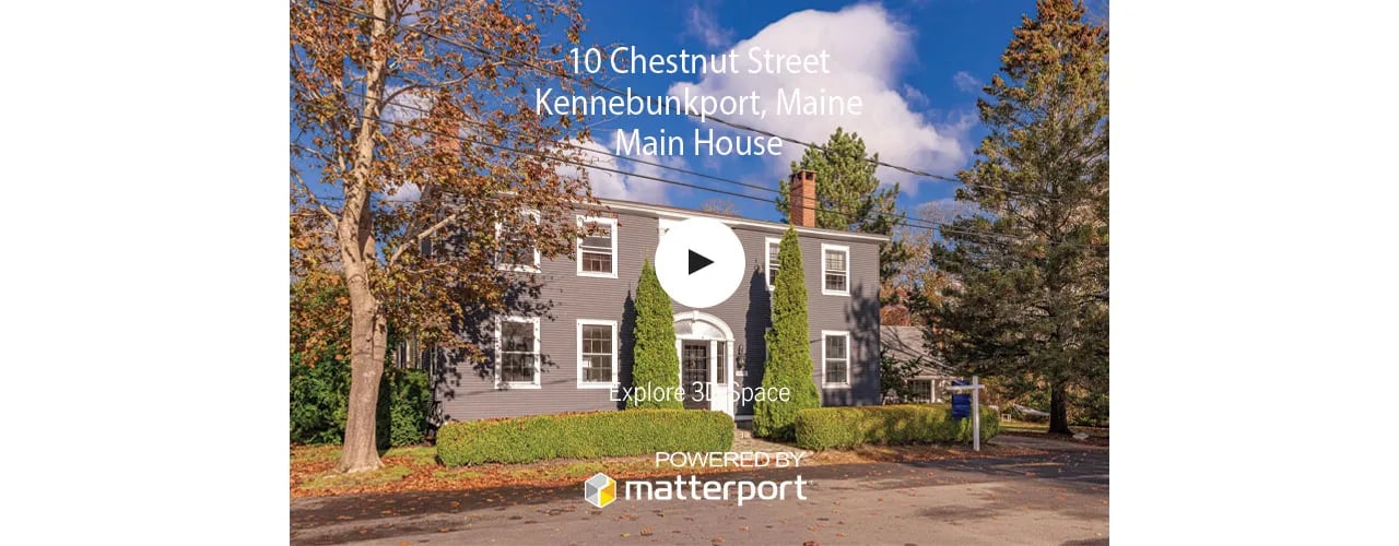 Virtual Open House – 10 Chestnut Street, Kennebunkport, Maine