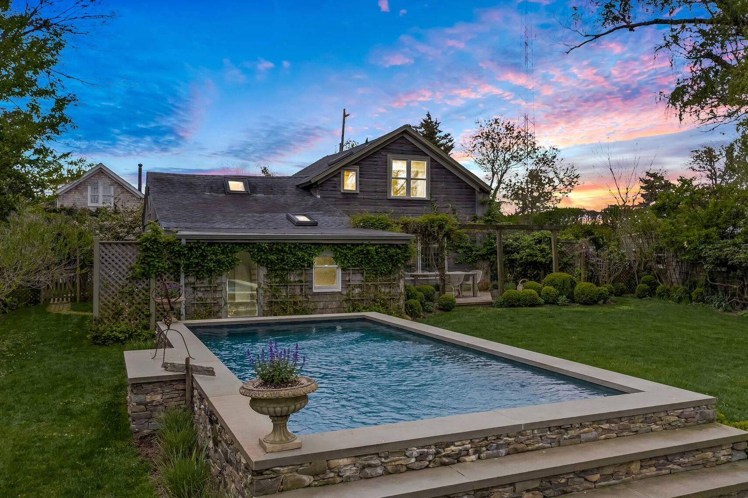 A Historic Village Classic in Coveted Redwood, With Pool