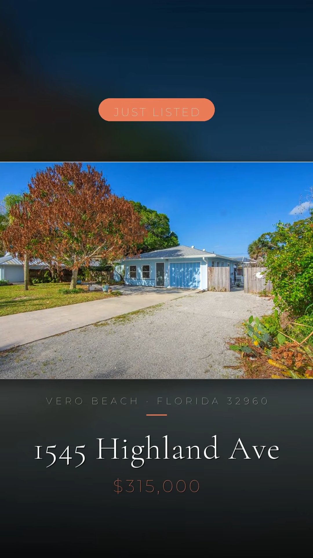 Private .57-Acre Sanctuary, Steps from Downtown Vero — $600,000