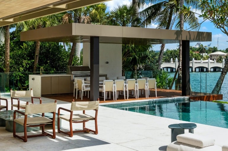 Waterfront Estate on Hibiscus Island Sells For $51.5 Million Setting New Record on Miami Beach's Palm and Hibiscus Island