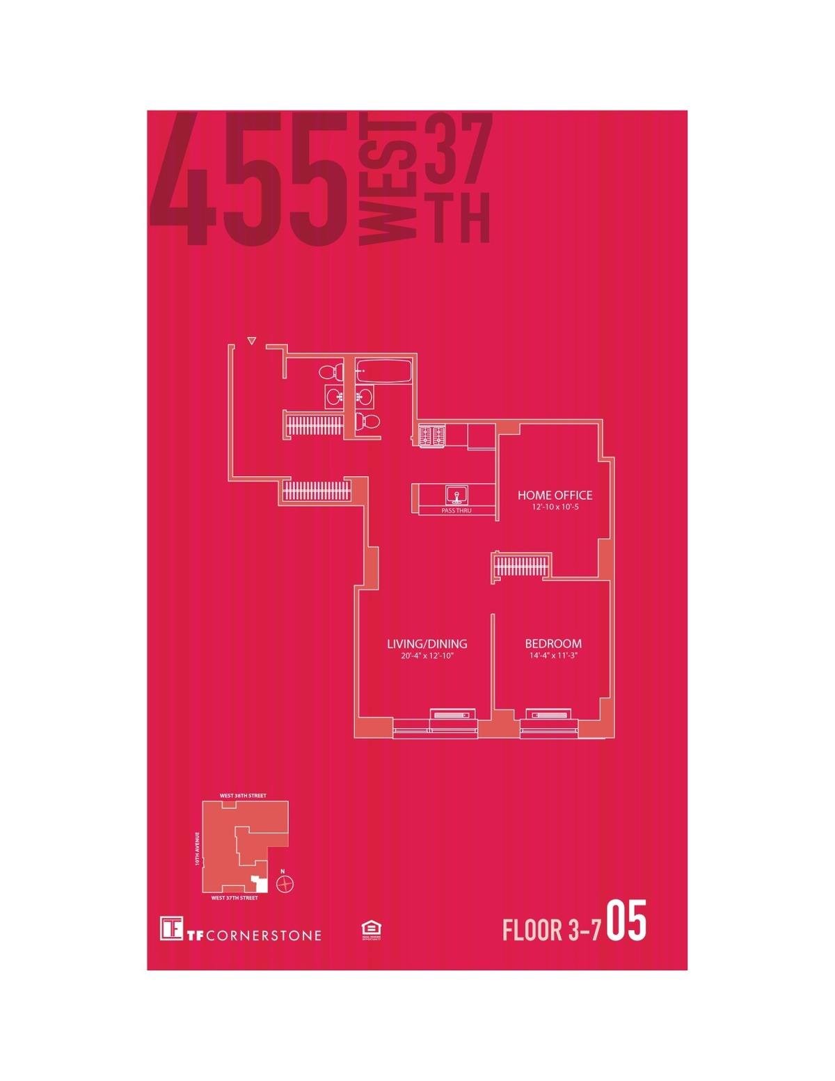 455 West 37th Street, Apt 305