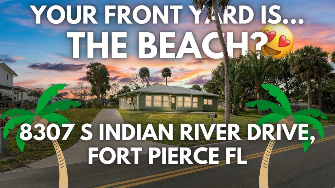 Private Beach!? - This Florida Home Takes Porch View To Another Level!