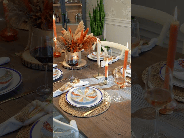 Thanksgiving Tablescape - All Things Home