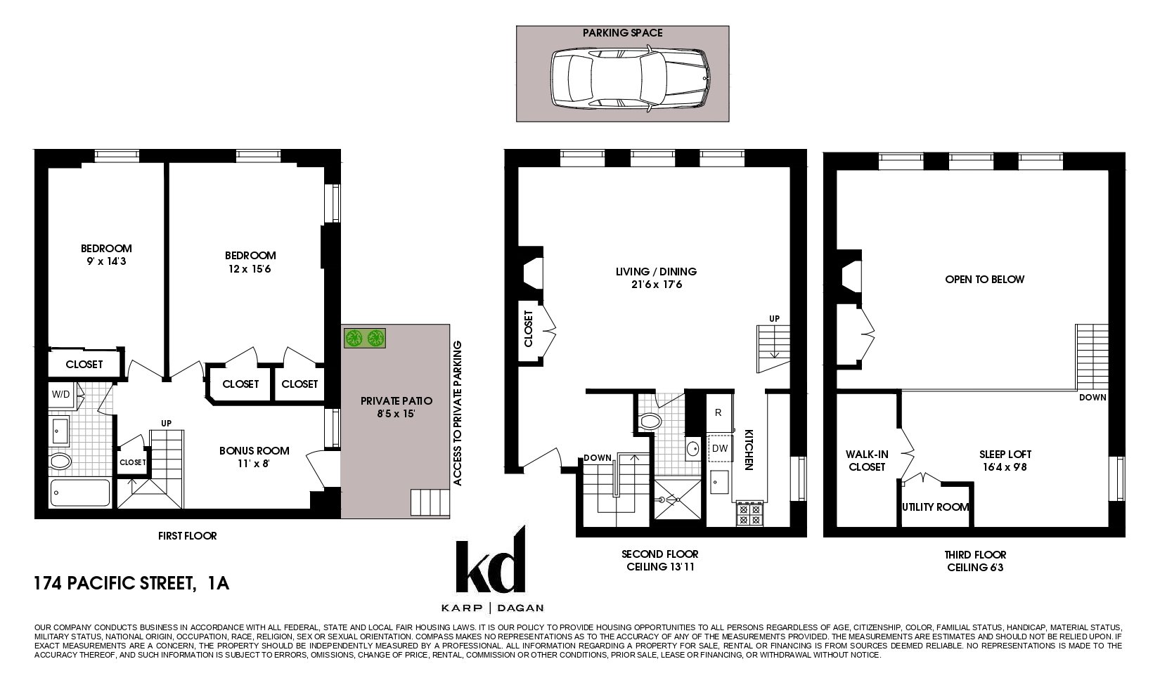 174 Pacific Street, Unit 1A