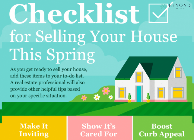 Checklist for Selling Your House This Spring [INFOGRAPHIC]