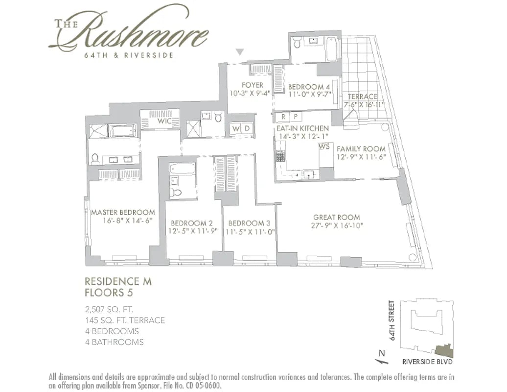 80 Riverside Blvd, #5M