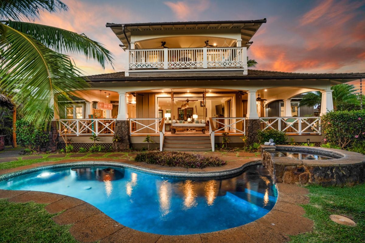 TOP QUALITY KUKUI'ULA 4 BEDROOM RESIDENCE - $5,632,000 - KAUAI'S PREMIER COMMUNITY