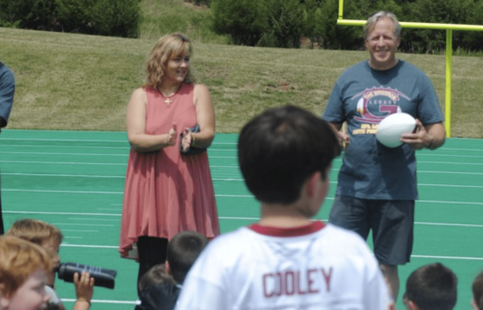 Amazing Clinic at Redskins Park for Local Youth