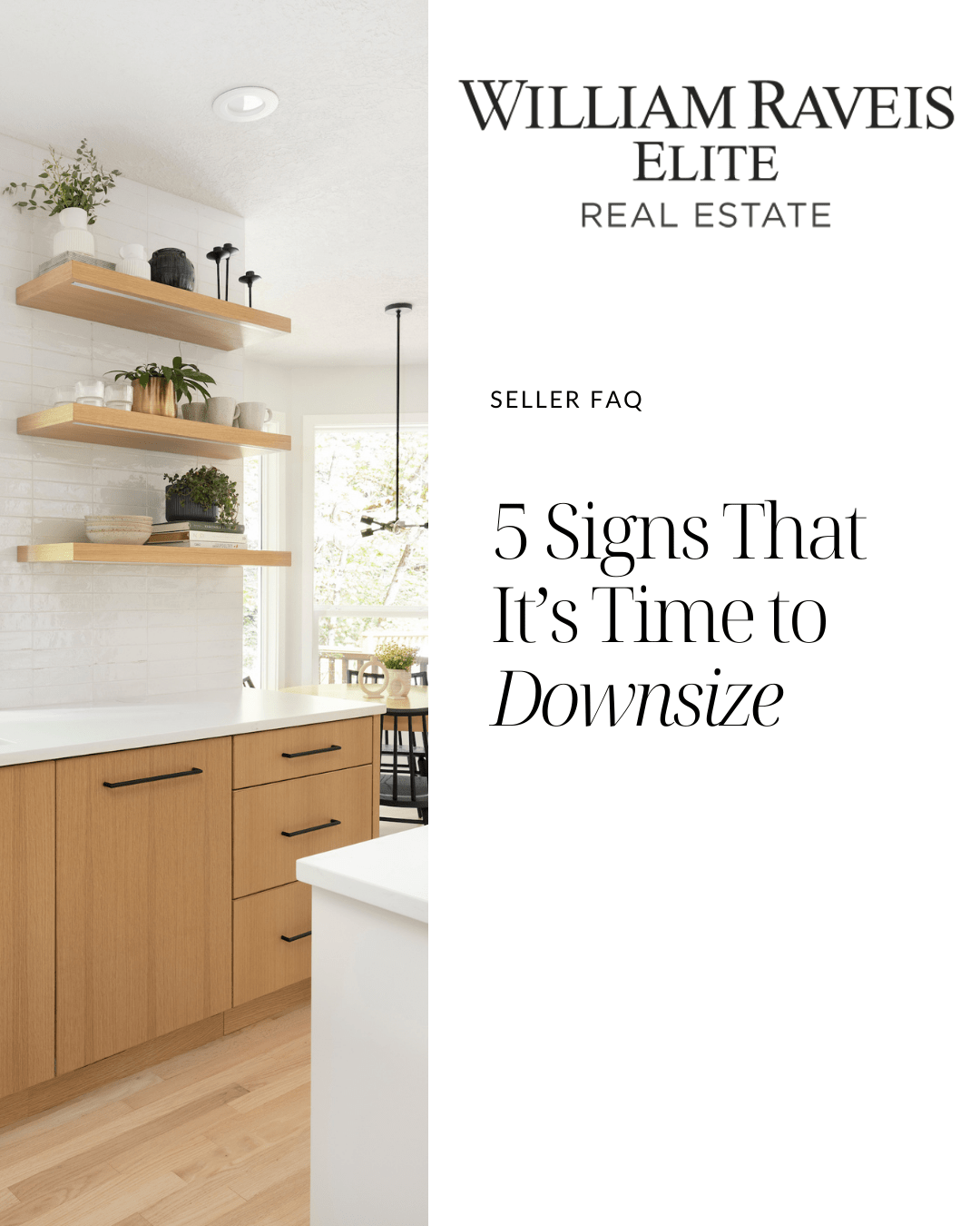 5 Signs That It’s Time to Downsize