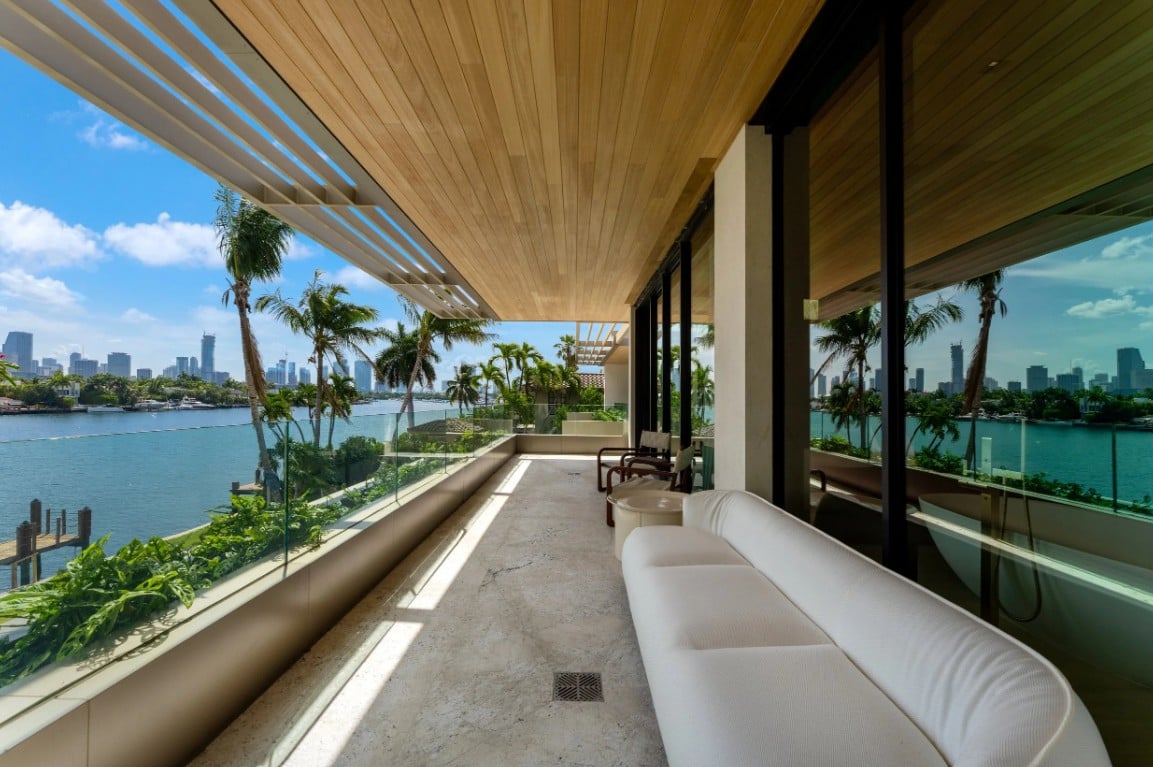 Waterfront Estate on Hibiscus Island Sells For $51.5 Million Setting New Record on Miami Beach's Palm and Hibiscus Island
