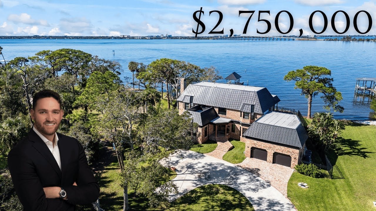 Live the Waterfront Life: One of Indialantic’s Most Beautiful Riverfront Homes