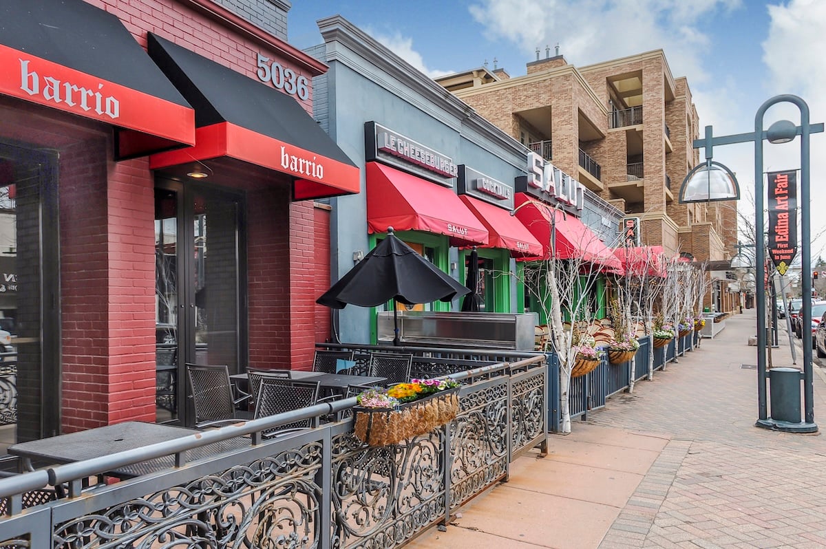 Shopping and dining near 50th & France in Edina