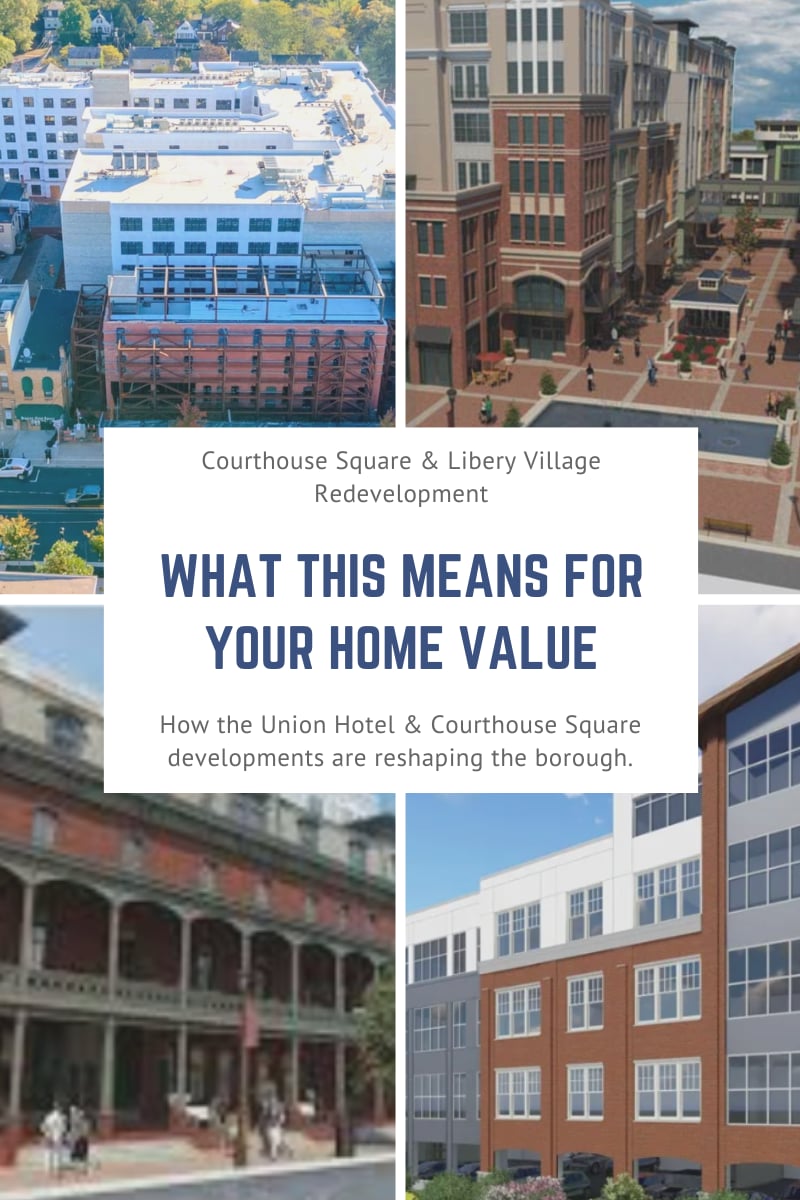 Union Hotel, Courthouse Square, Liberty Village Redevelopment