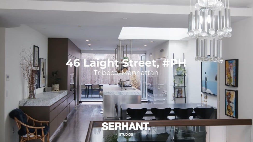 TOURING a LUXE 3-STORY PENTHOUSE in TRIBECA NYC | 46 Laight Street, PH