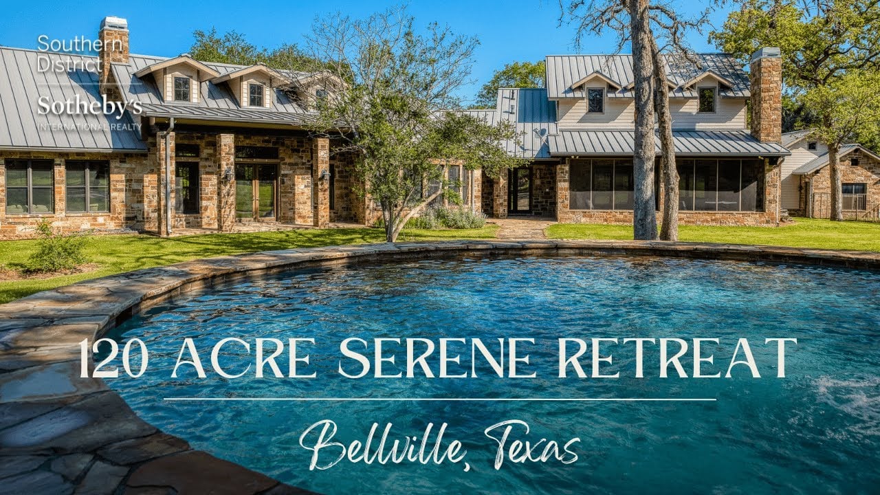+/-120 Acre Equestrian Retreat in Bellville, TX