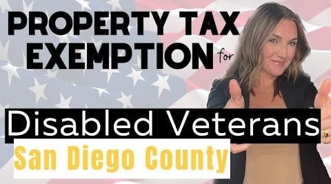 Disabled Veterans Property Tax Relief | San Diego County