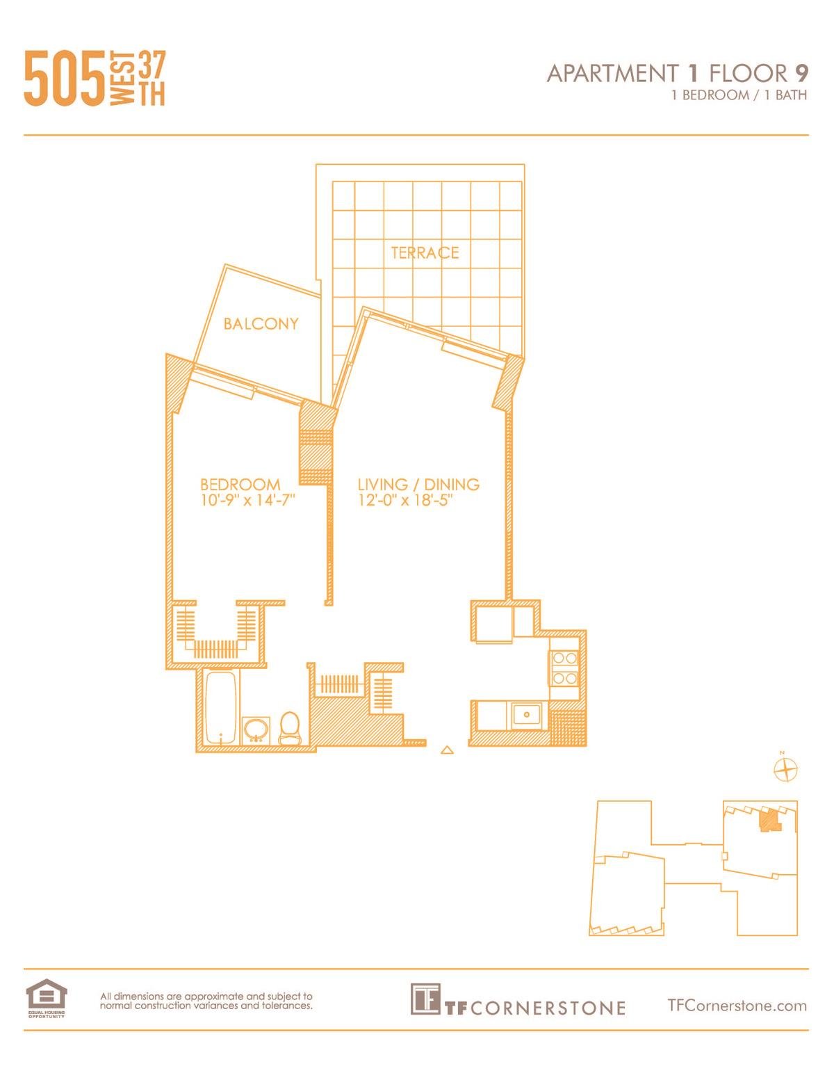 505 West 37th Street, Apt 901