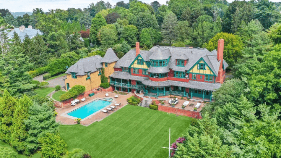 Inside a $7 Million Connecticut Mansion Inspired by a Gilded Age Vanderbilt Estate