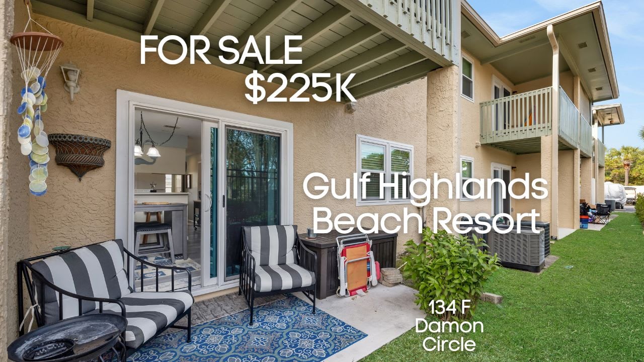 $225,00 - 134 Damon Circle UNIT F, Panama City Beach, FL