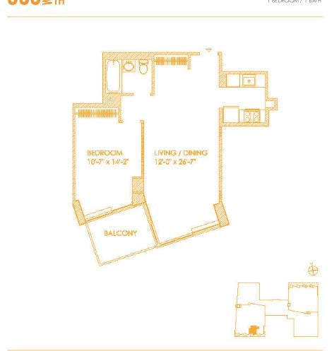 505 West 37th Street, Apt 15C