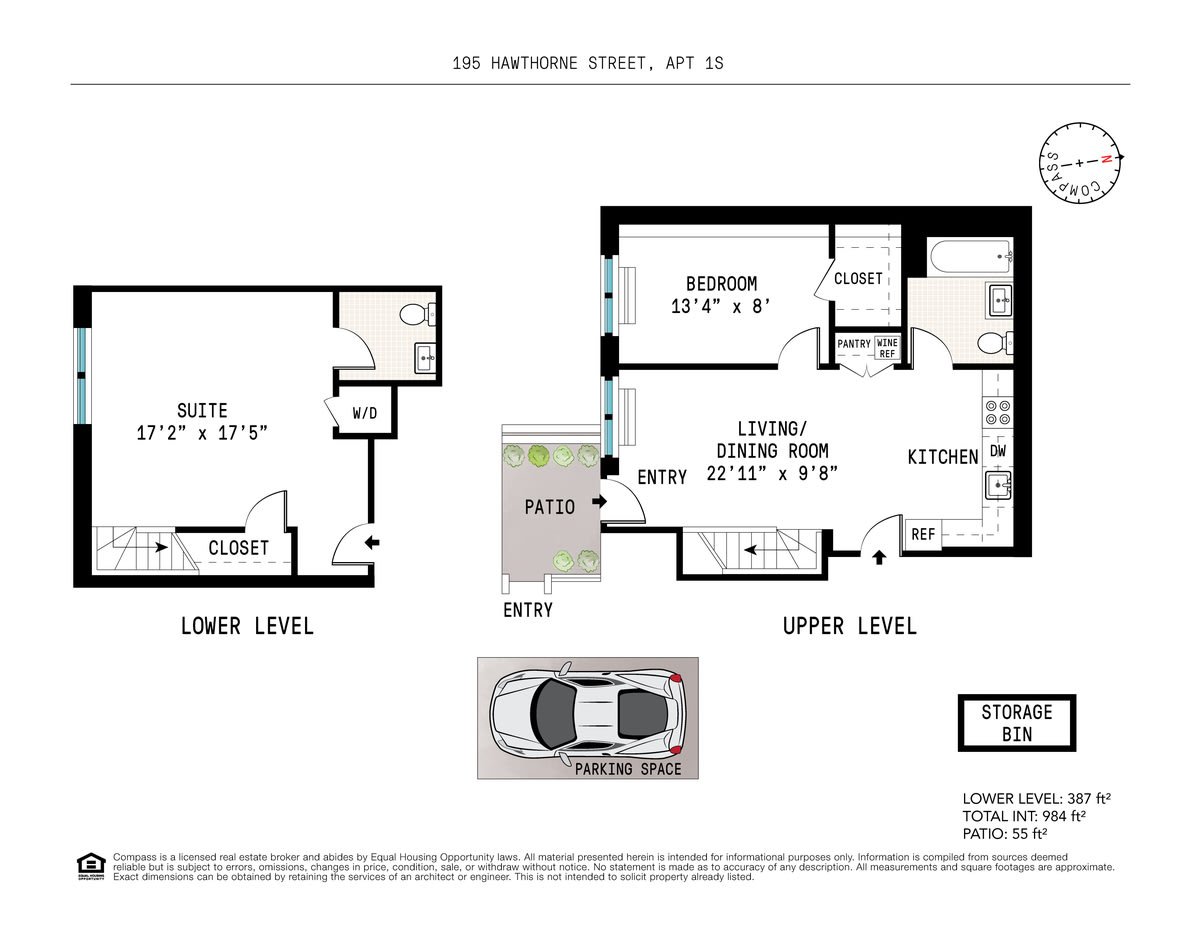 195 Hawthorne St, Unit 1S