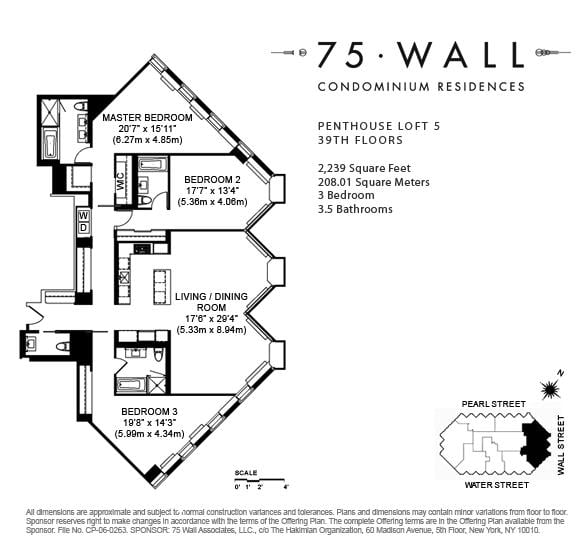 75 Wall Street, Apt PH-L5