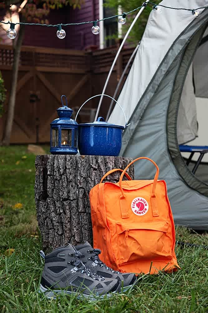 backyard campout