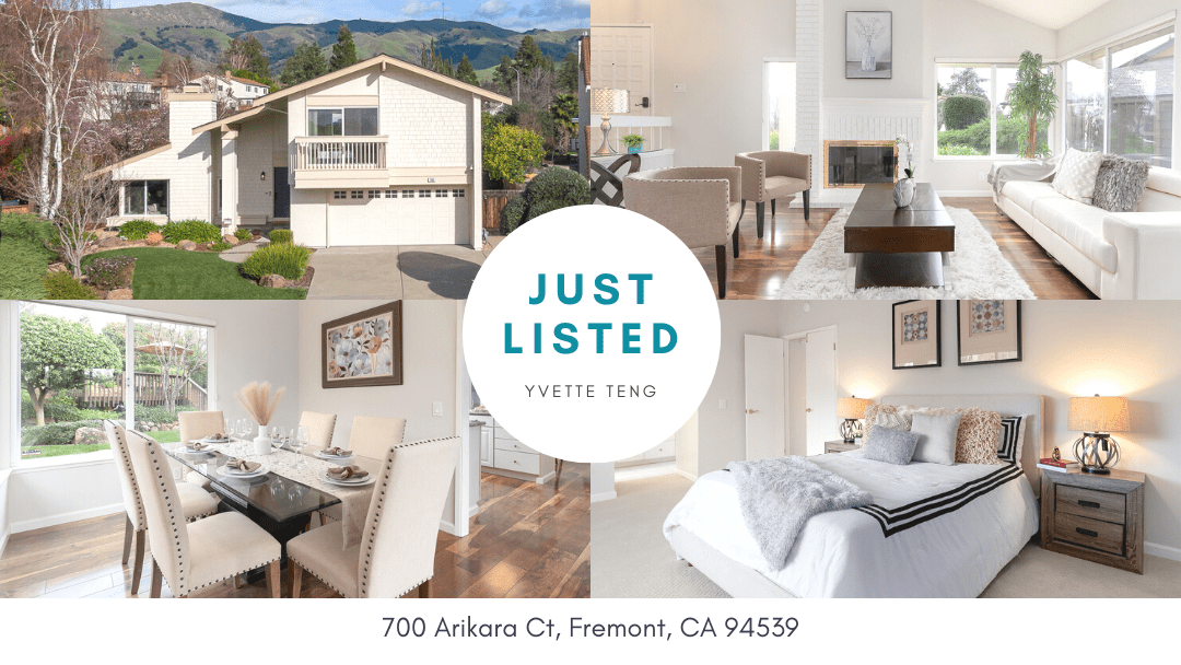 Just Listed: 700 Arikara Ct, Fremont, CA 94539