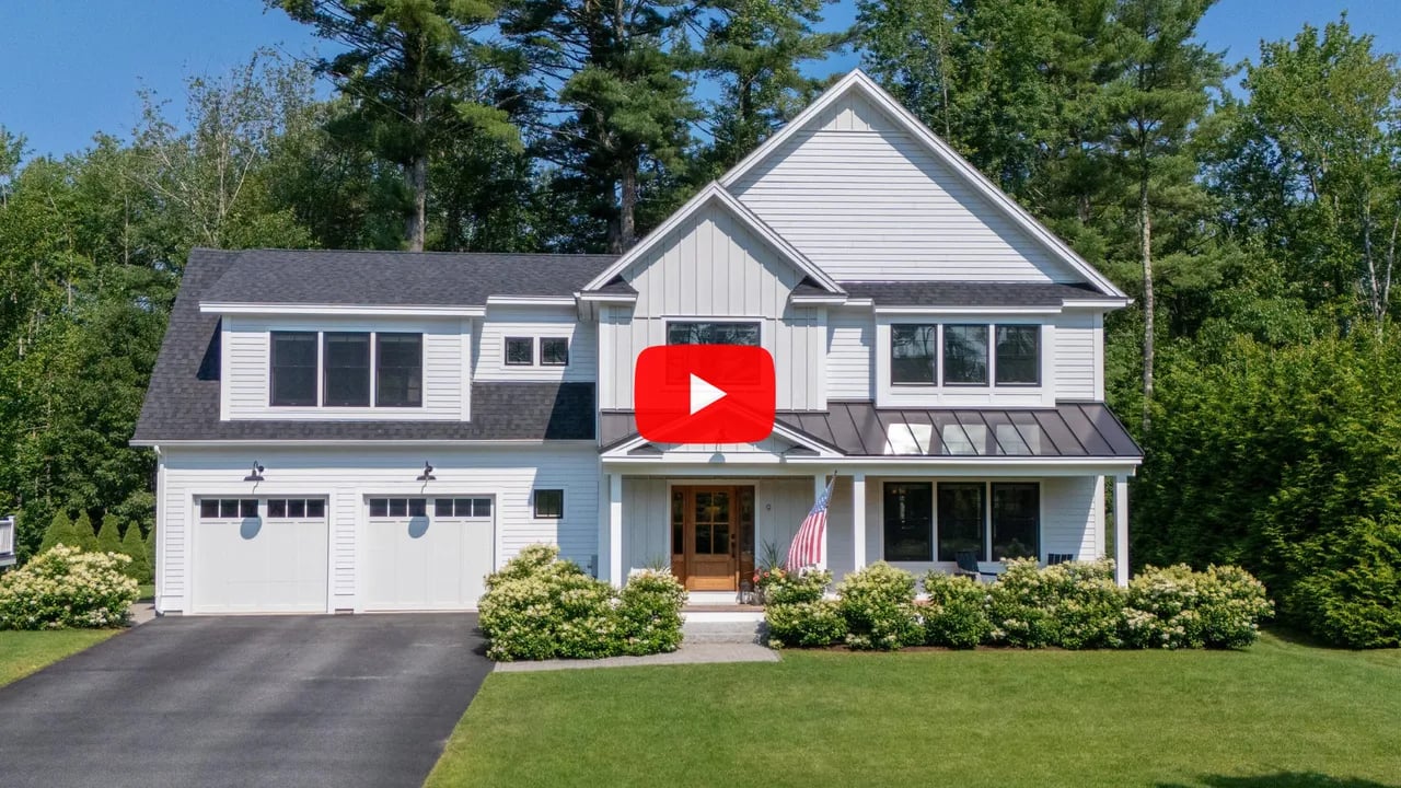Custom Brush and Hammer Home For Sale in Yarmouth, Maine