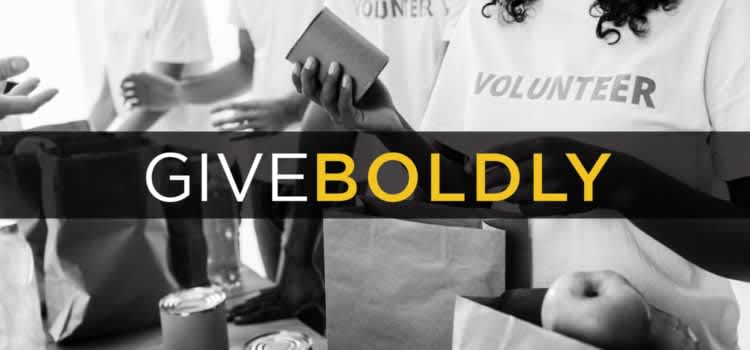 Give Boldly