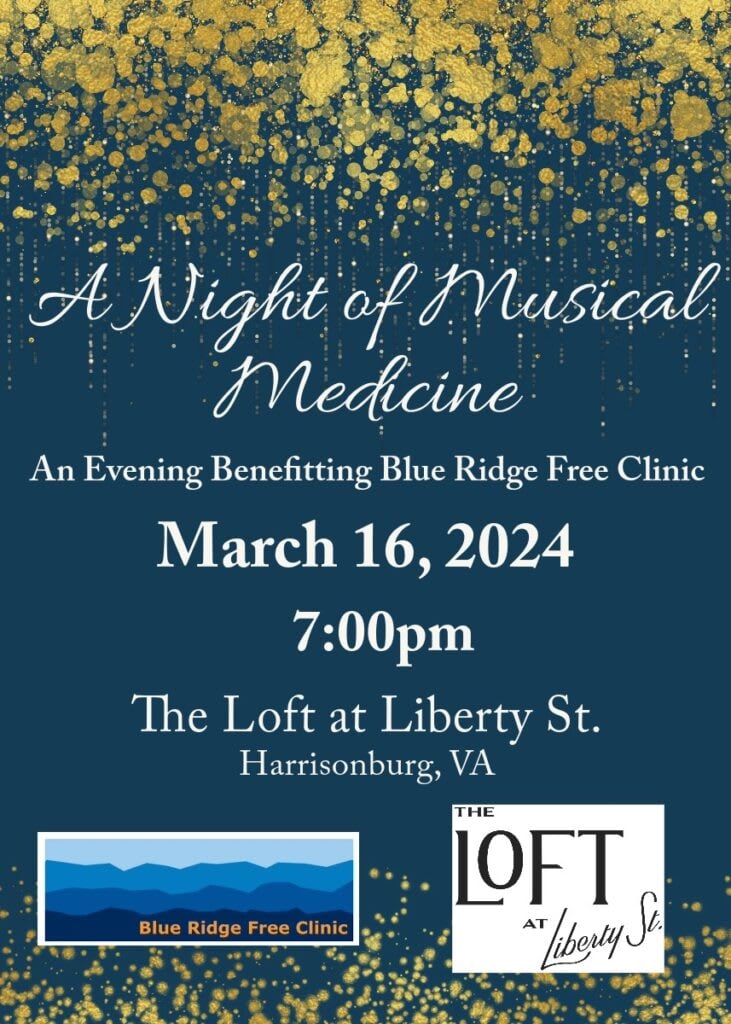 A Night of Musical Medicine: Benefit Concert for the Blue Ridge Free Clinic