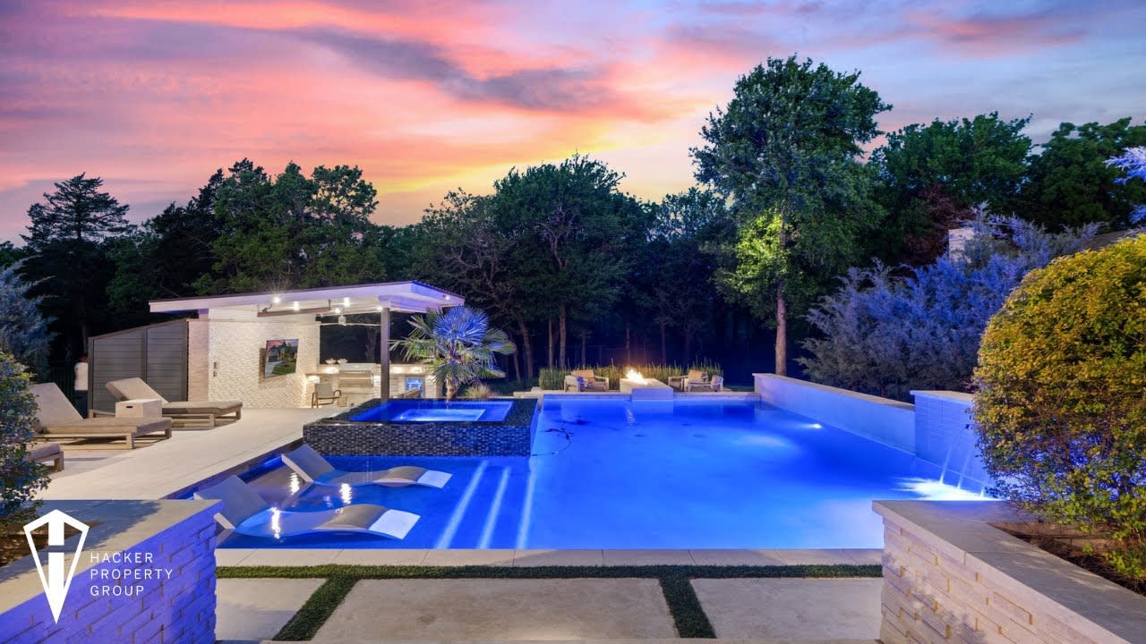 Step Into Luxury: Backyard Oasis in Grapevine, Texas - Dream Pool