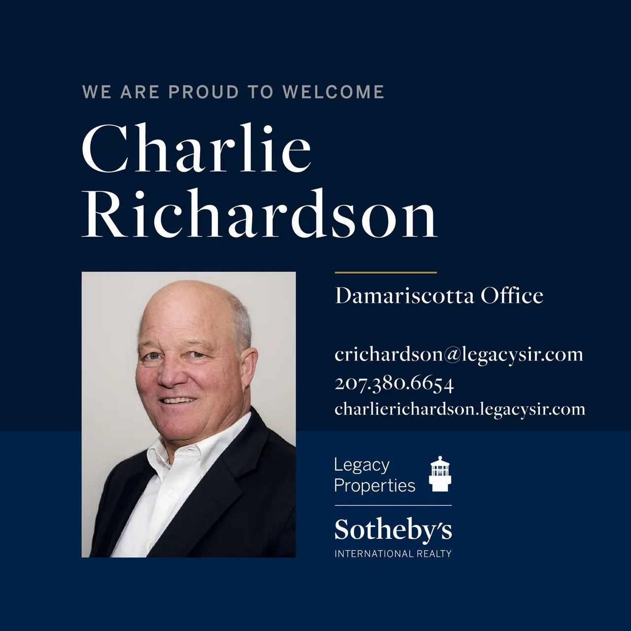 Damariscotta Office Welcomes Charlie Richardson