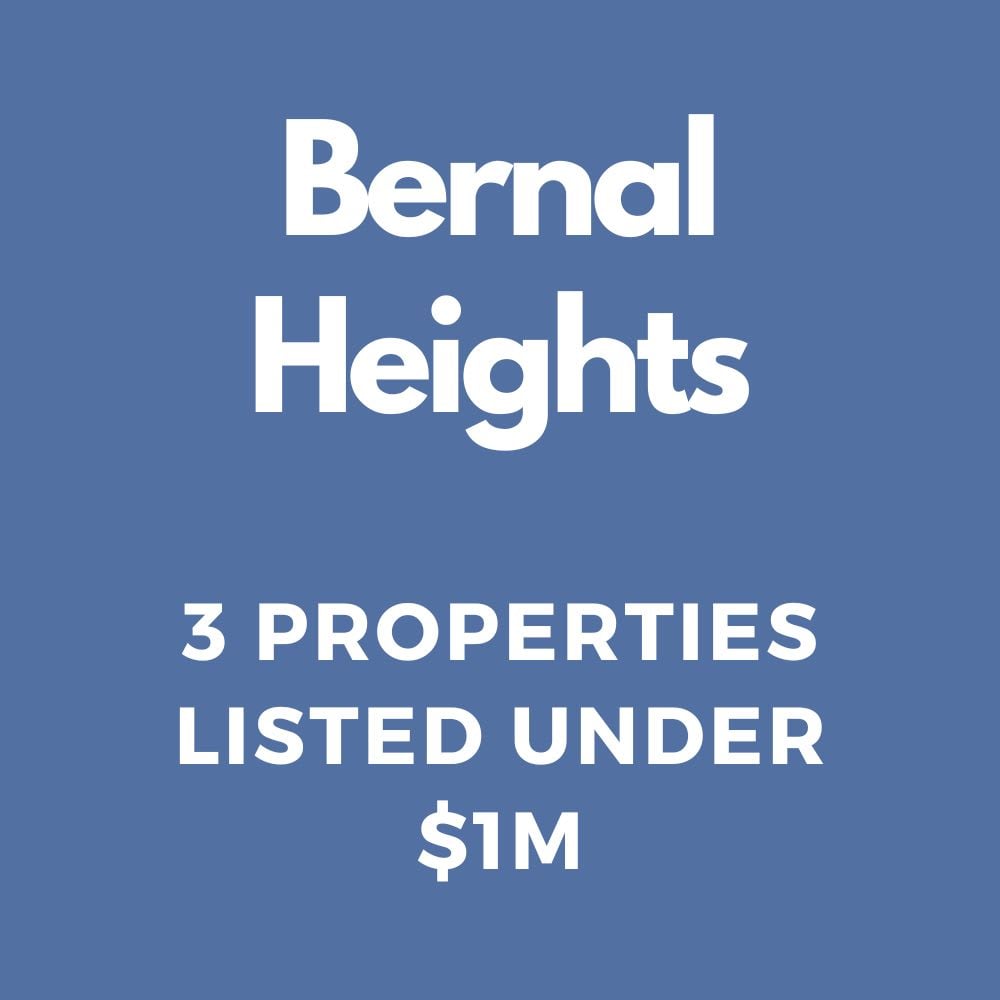 3 Bernal Properties Listed Under $1M