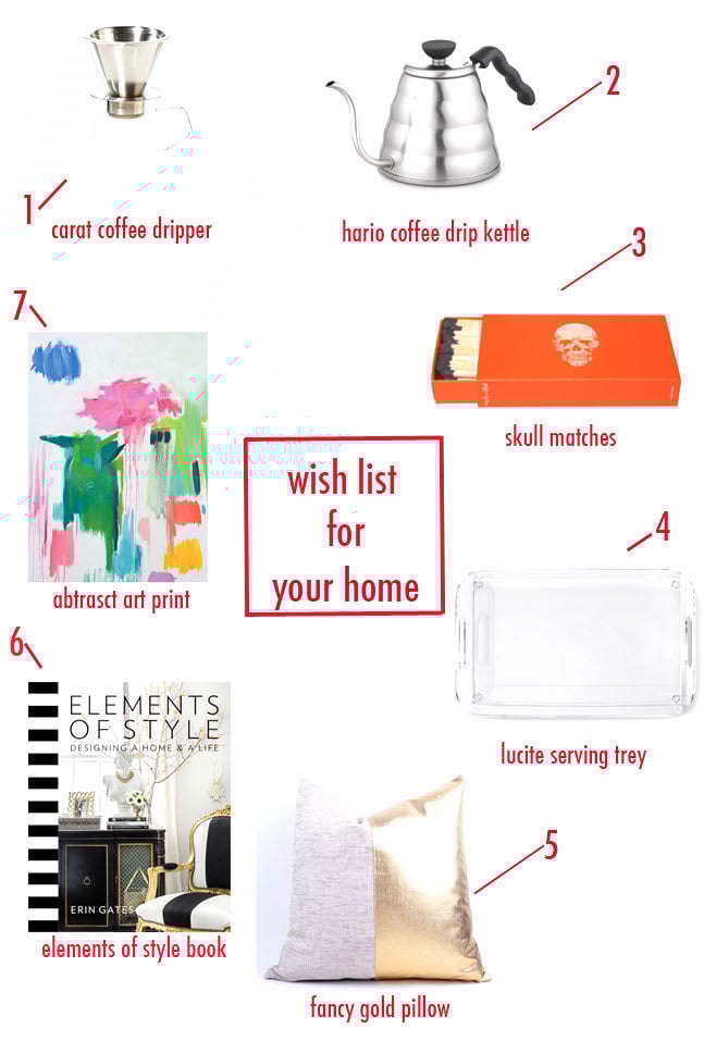 Holiday Wish List | Home