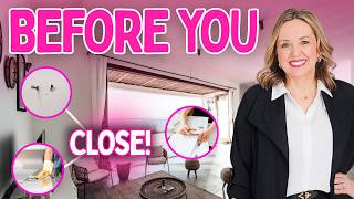 3 Things Sellers Should Do Before Closing Day