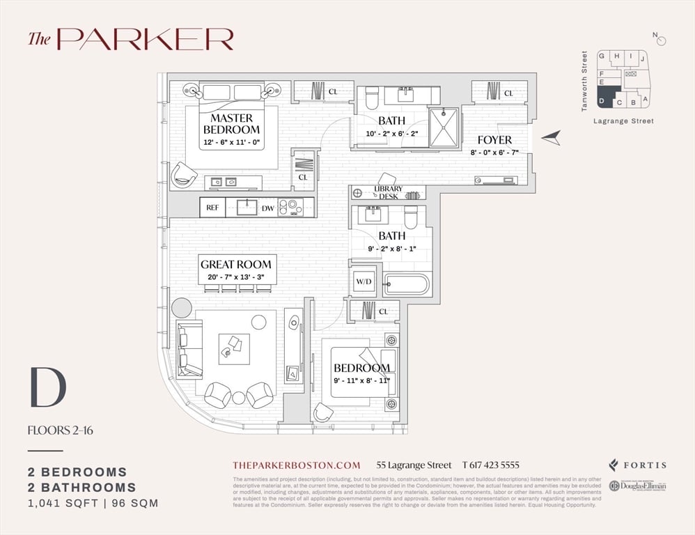 55 Lagrange St, Unit 304