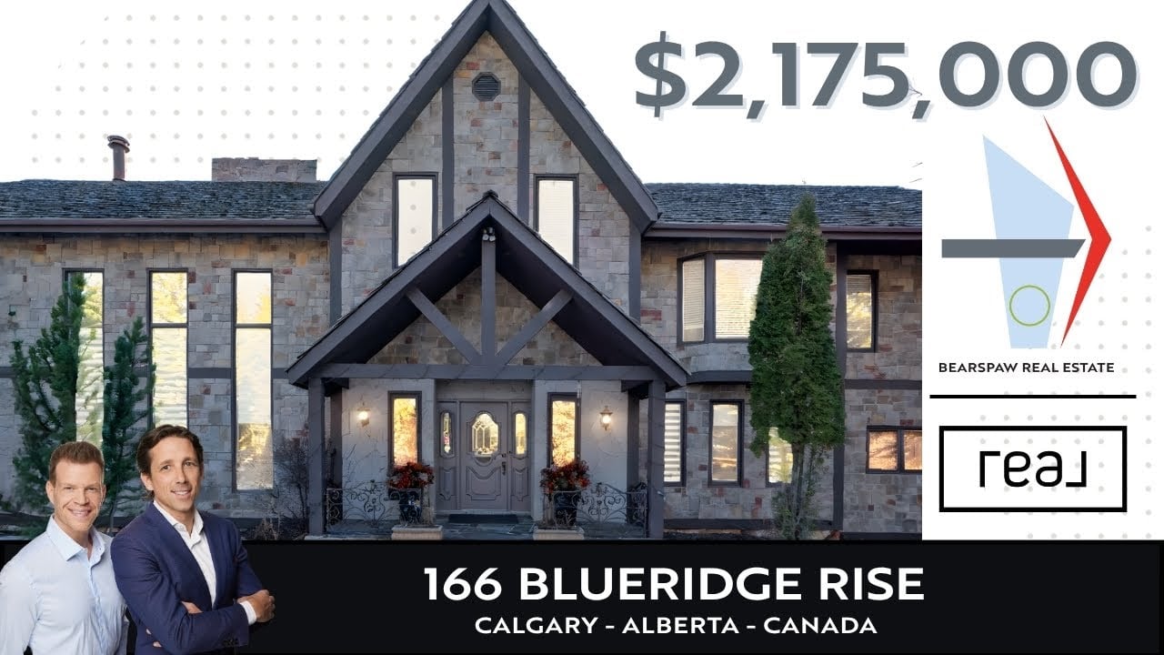 Bearspaw Real Estate Luxury Tour - 166 Blueridge Rise