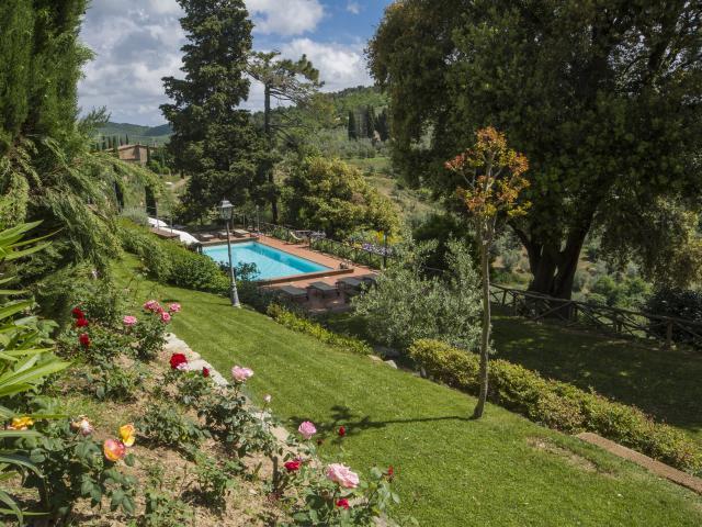 Stunning Luxury Castle Near Siena with Pool