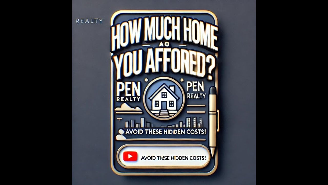 How Much Home Can YOU Afford? Avoid These Hidden Costs! | Peter Mancini