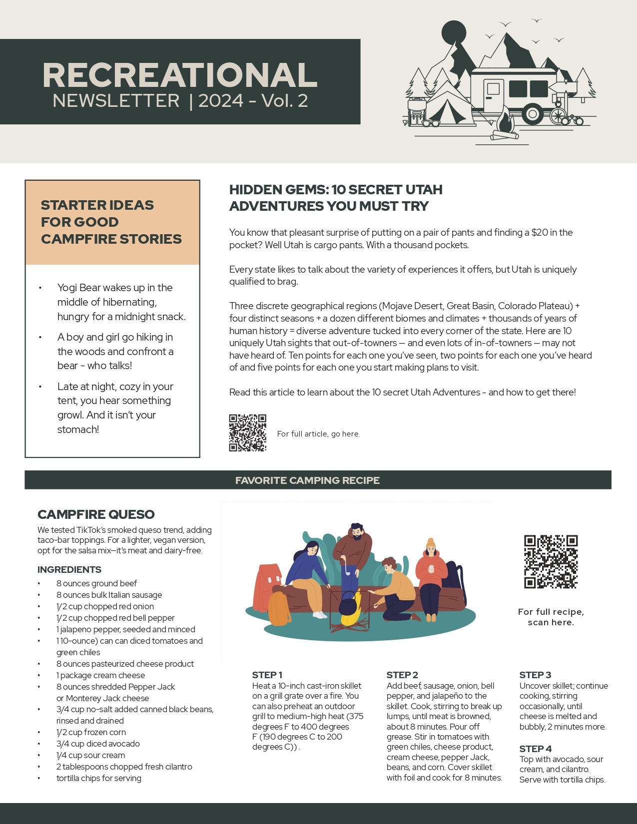 May - Recreational Newsletter | 2024 - Vol. 2