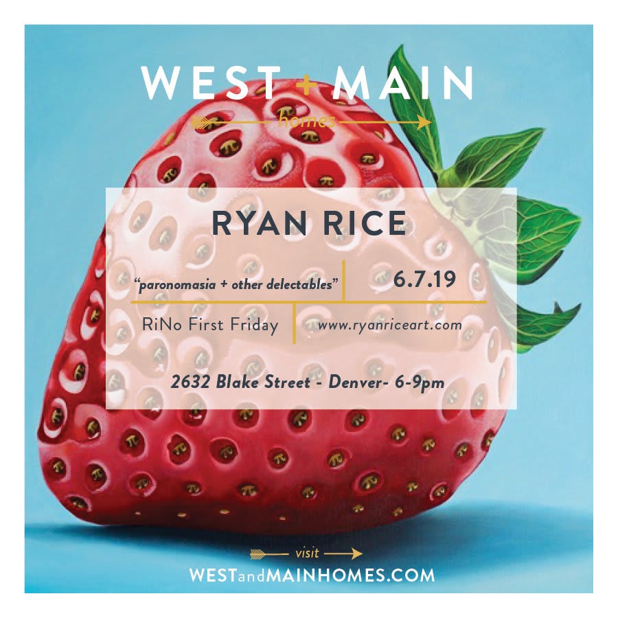 You’re Invited! First Friday Rino Artwalk Featuring Local Artist Ryan Rice