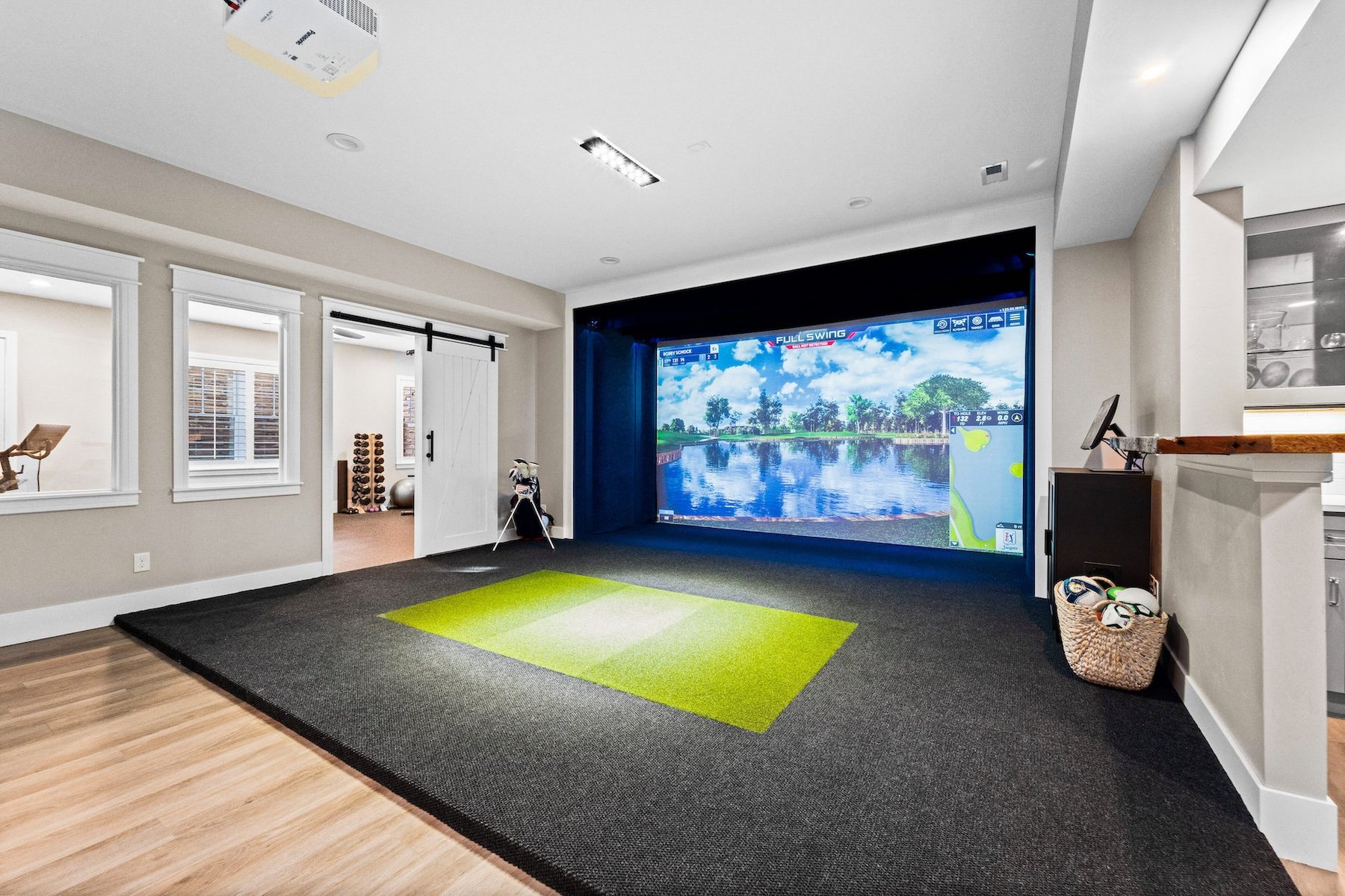 Intentional open-concept kitchen featuring clean lines and premium finishes in Denver